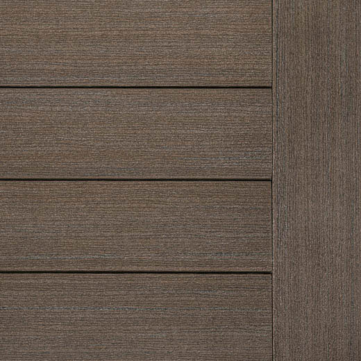 TimberTech Dark Cocoa Prime Plus Collection EDGE Decking Swatch