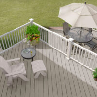 TimberTech Terrain Plus weathered Oak