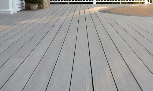 Deck Board Spacing TimberTech Coastline Mahogany Dark Hickory Vintage Collection AZEK Decking Hero